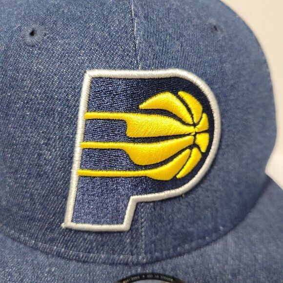 New Era Indiana Pacers Hat Mens Snapback 9Fifty NBA Blue Basketball NWOT - Picture 11 of 13